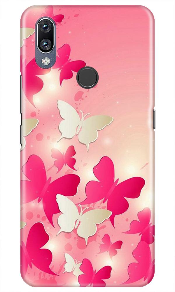 White Pick Butterflies Case for Vivo Y11