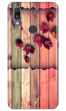 Wooden look2 Mobile Back Case for Vivo Y11 (Design - 56)