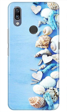 Sea Shells2 Mobile Back Case for Vivo Y11 (Design - 64)