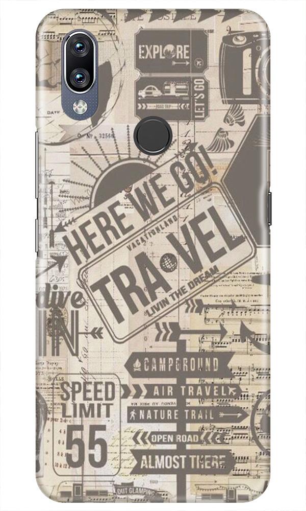 Travel Case for Vivo Y11  (Design - 104)