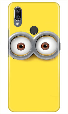 Minions Mobile Back Case for Vivo Y11  (Design - 128)