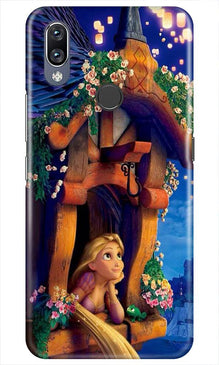 Cute Girl Mobile Back Case for Vivo Y11 (Design - 198)