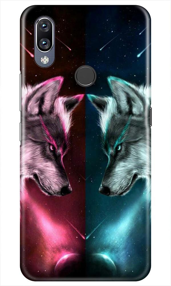 Wolf fight Case for Vivo Y11 (Design No. 221)