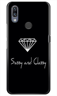 Sassy and Classy Mobile Back Case for Vivo Y11 (Design - 264)