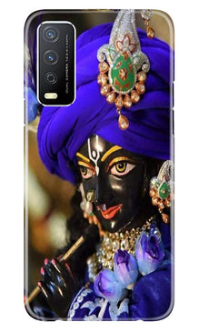 Lord Krishna4 Mobile Back Case for Vivo Y12s (Design - 19)