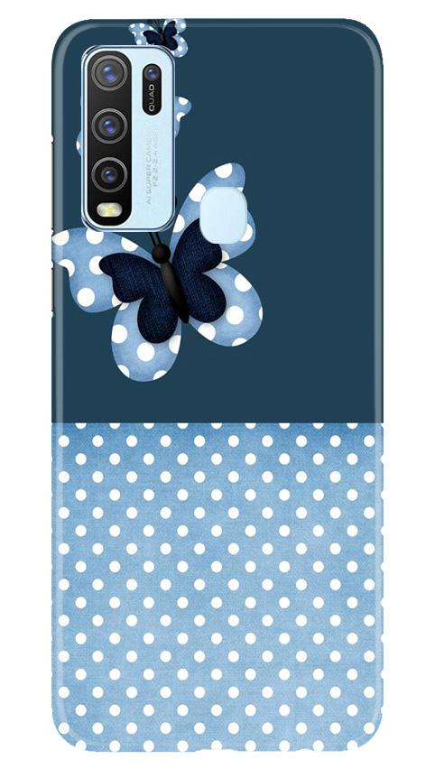 White dots Butterfly Case for Vivo Y30