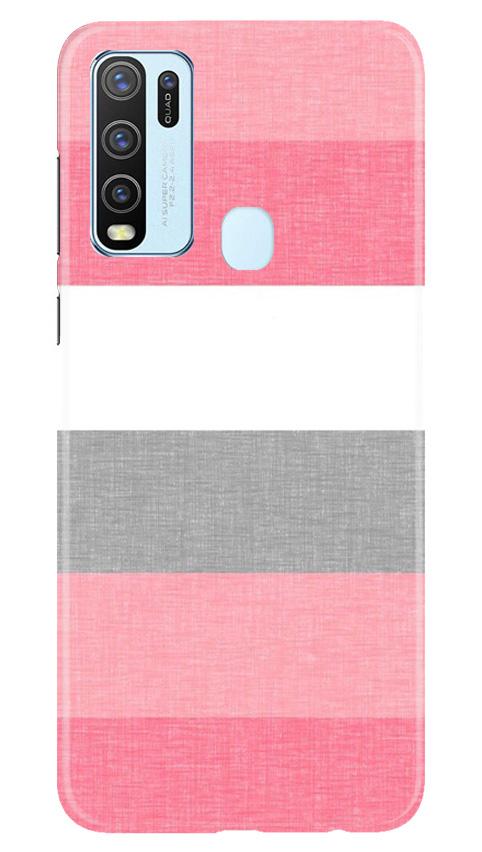 Pink white pattern Case for Vivo Y30