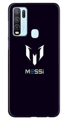 Messi Mobile Back Case for Vivo Y30  (Design - 158)
