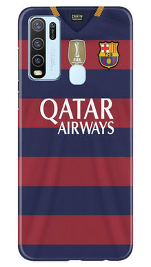 Qatar Airways Mobile Back Case for Vivo Y30  (Design - 160)
