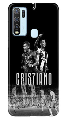 Cristiano Mobile Back Case for Vivo Y30  (Design - 165)