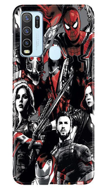 Avengers Mobile Back Case for Vivo Y30 (Design - 190)