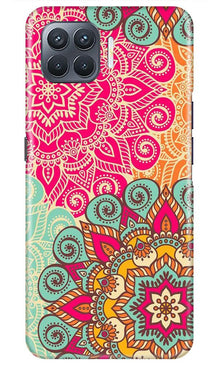 Rangoli art Mobile Back Case for Oppo A93 (Design - 6)