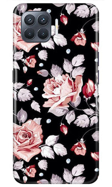 Pink rose Mobile Back Case for Oppo A93 (Design - 12)