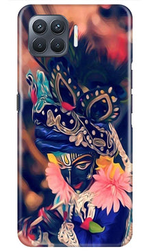 Lord Krishna Mobile Back Case for Oppo A93 (Design - 16)