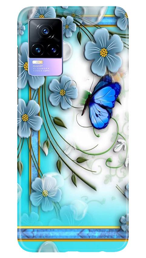 Blue Butterfly Case for Vivo Y73