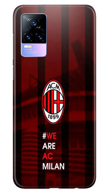 AC Milan Mobile Back Case for Vivo Y73  (Design - 155)