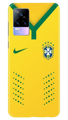 Brazil Mobile Back Case for Vivo Y73  (Design - 176)