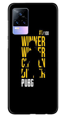 Pubg Winner Winner Mobile Back Case for Vivo Y73  (Design - 177)