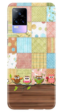 Owls Mobile Back Case for Vivo Y73 (Design - 202)