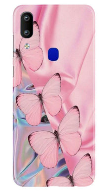 Butterflies Mobile Back Case for Vivo Y91 (Design - 26)