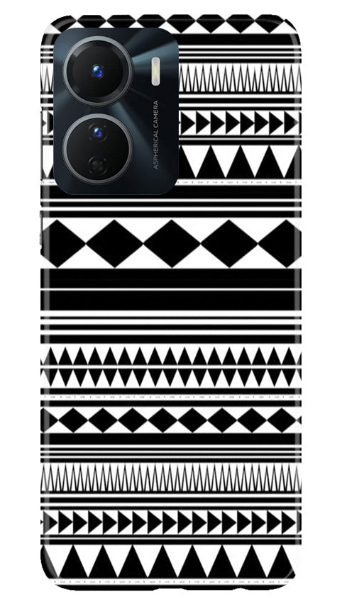 Black white Pattern Case for Vivo T2X 5G