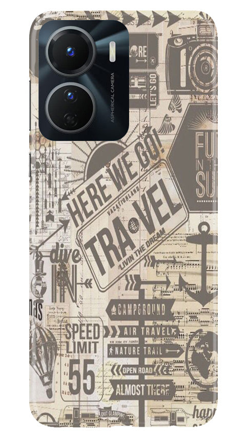 Travel Case for Vivo T2X 5G  (Design - 104)