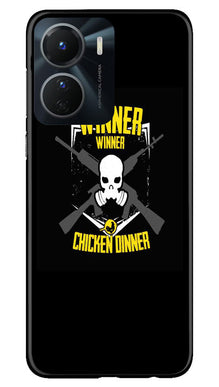 Winner Winner Chicken Dinner Mobile Back Case for Vivo T2X 5G  (Design - 147)