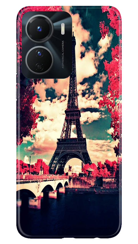 Eiffel Tower Case for Vivo T2X 5G (Design No. 181)