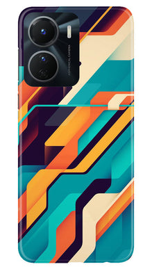 Modern Art Mobile Back Case for Vivo T2X 5G (Design - 202)