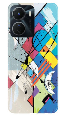 Modern Art Mobile Back Case for Vivo T2X 5G (Design - 204)