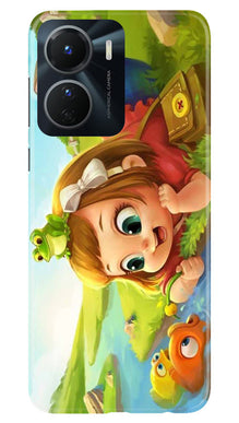 Baby Girl Mobile Back Case for Vivo T2X 5G (Design - 301)