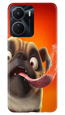 Dog Mobile Back Case for Vivo T2X 5G (Design - 303)