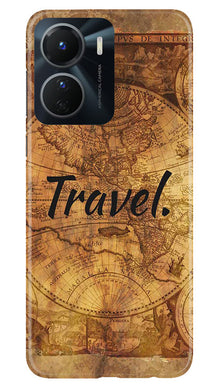 Travel Mobile Back Case for Vivo T2X 5G (Design - 334)