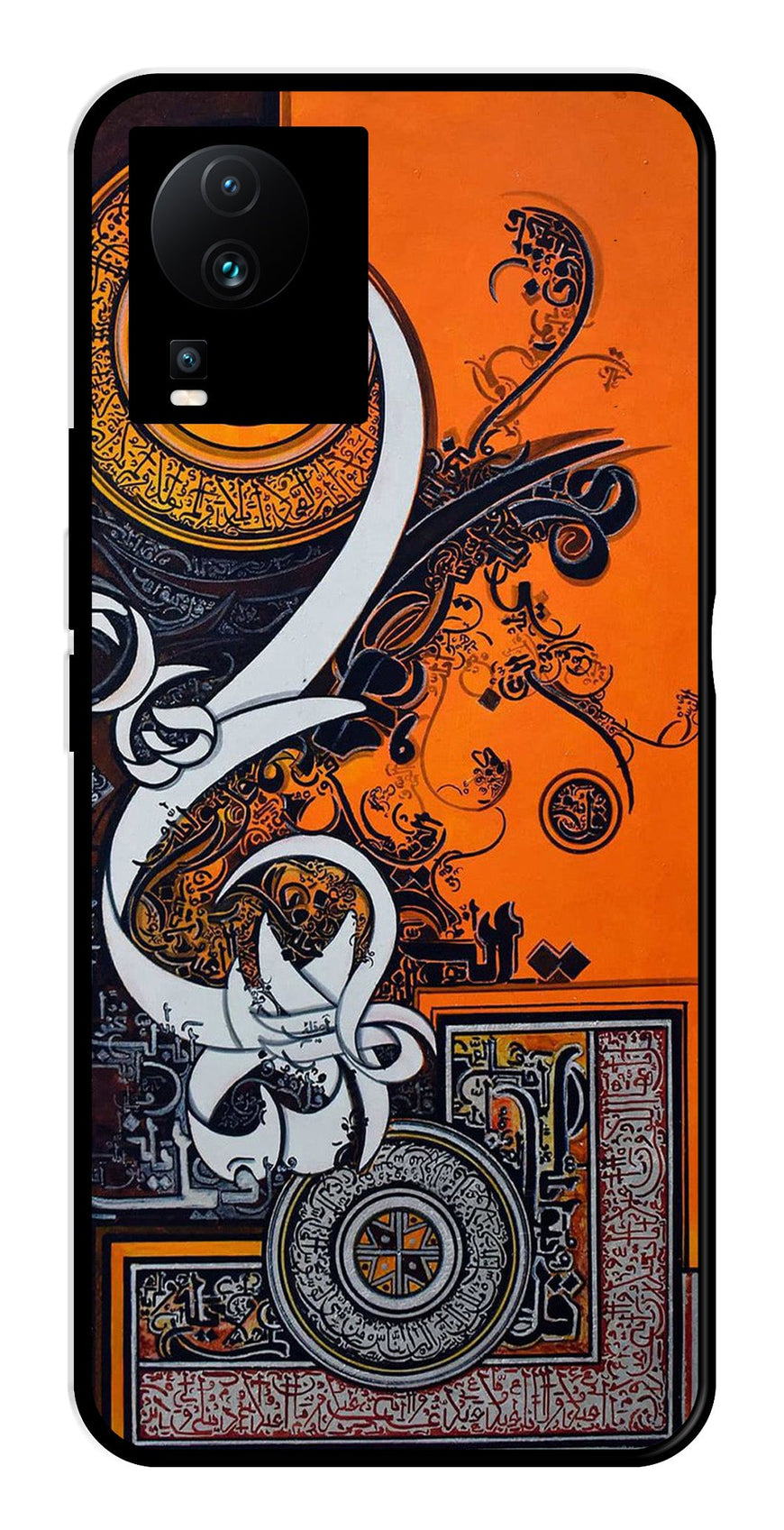 Qalander Art Metal Mobile Case for iQOO Neo 7   (Design No -16)