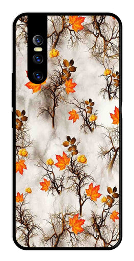 Autumn leaves Metal Mobile Case for Vivo T1 44W   (Design No -55)