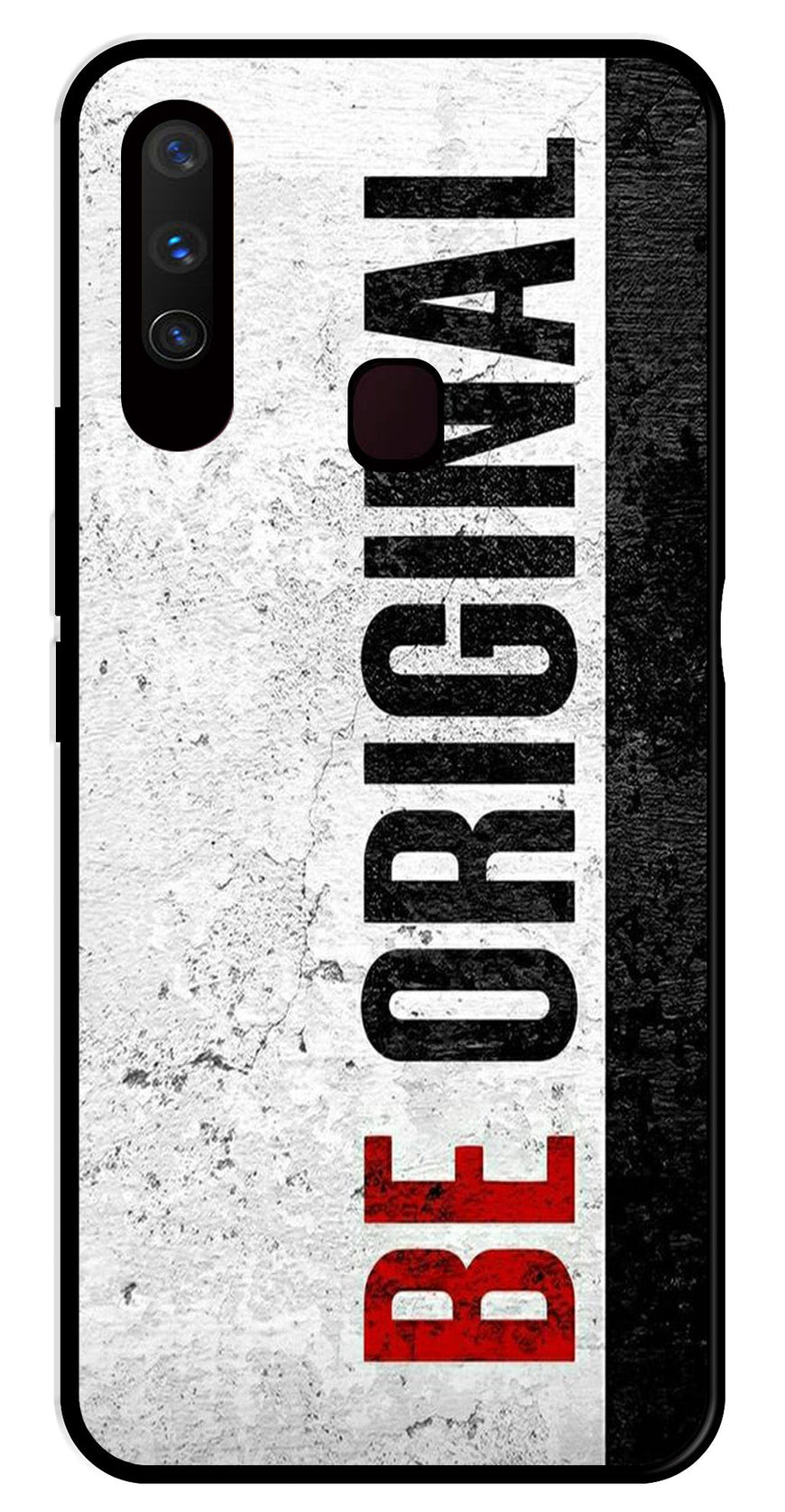 Be Original Metal Mobile Case for Vivo Y12   (Design No -38)