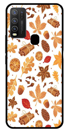 Autumn Leaf Metal Mobile Case for Vivo Y50