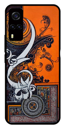 Qalander Art Metal Mobile Case for Vivo Y55s