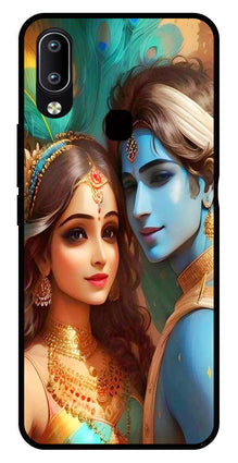 Lord Radha Krishna Metal Mobile Case for Vivo Y95