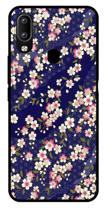 Flower Design Metal Mobile Case for Vivo Y91