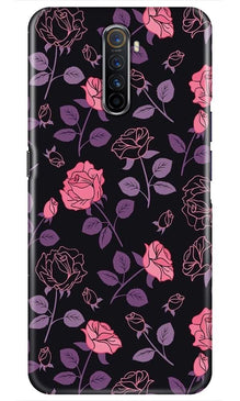 Rose Pattern Mobile Back Case for Realme X2 Pro (Design - 2)