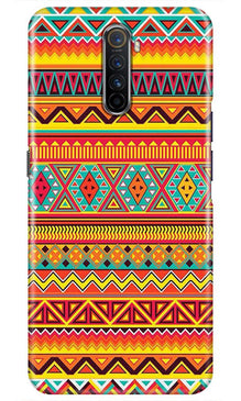 Zigzag line pattern Mobile Back Case for Realme X2 Pro (Design - 4)