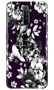 white flowers Mobile Back Case for Realme X2 Pro (Design - 7)