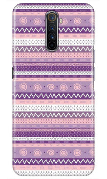 Zigzag line pattern3 Mobile Back Case for Realme X2 Pro (Design - 11)