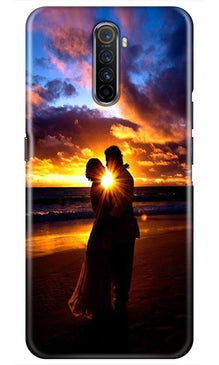 Couple Sea shore Mobile Back Case for Realme X2 Pro (Design - 13)