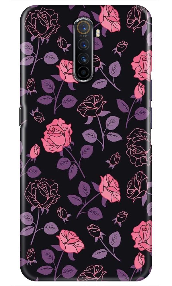 Rose Black Background Case for Realme X2 Pro