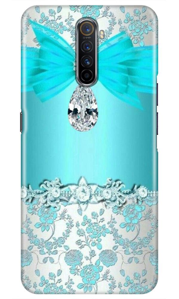 Shinny Blue Background Case for Realme X2 Pro