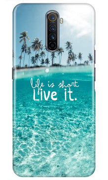 Life is short live it Mobile Back Case for Realme X2 Pro (Design - 45)