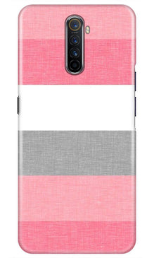 Pink white pattern Mobile Back Case for Realme X2 Pro (Design - 55)