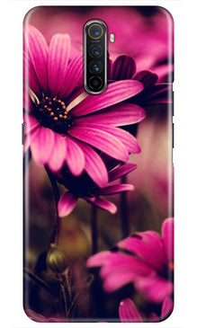 Purple Daisy Mobile Back Case for Realme X2 Pro (Design - 65)